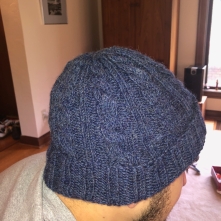 Jason's Cashmere Hat pattern, Berroco Ultra Alpaca yarn